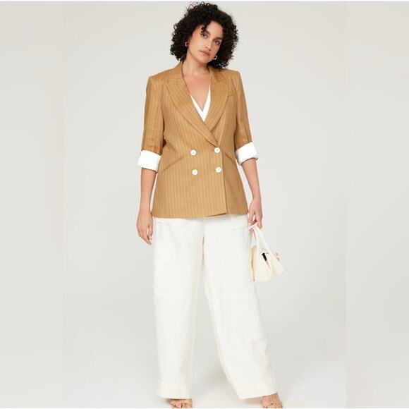 B39 Veronica Beard Parineti Dickey Blazer 0 Preppy Office Academia First Lady - Picture 2 of 13